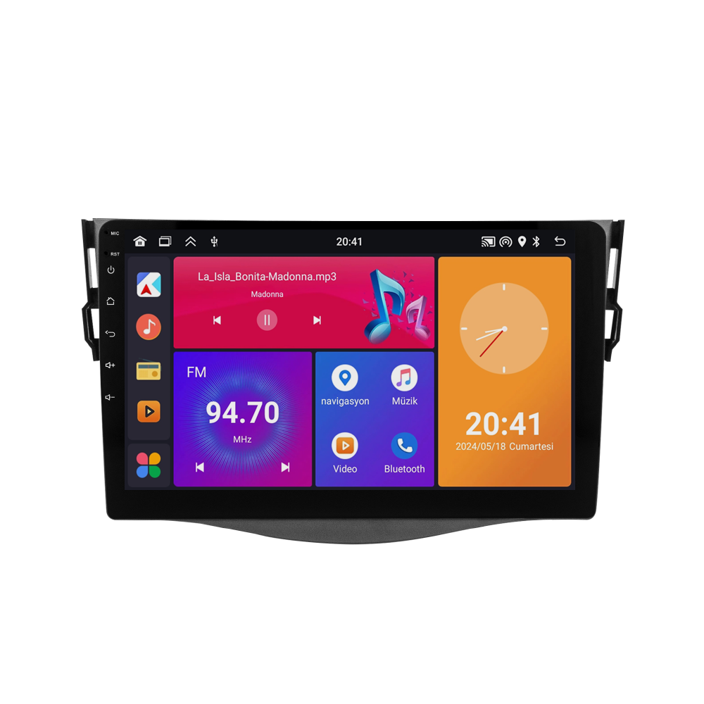 Toyota Rav4 Android Multimedya Sistemi (2006-2012) CRV4549XP