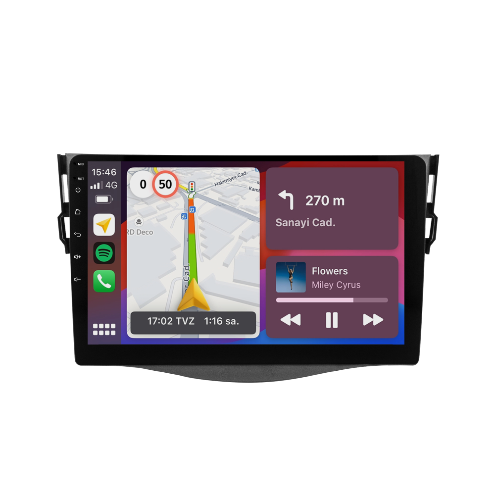 Toyota Rav4 Android Multimedya Sistemi (2006-2012) CRV4549XP