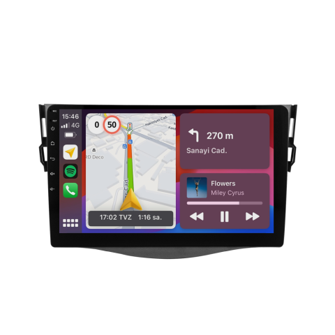 Toyota Rav4 Android Multimedya Sistemi (2006-2012) CRV4549XP