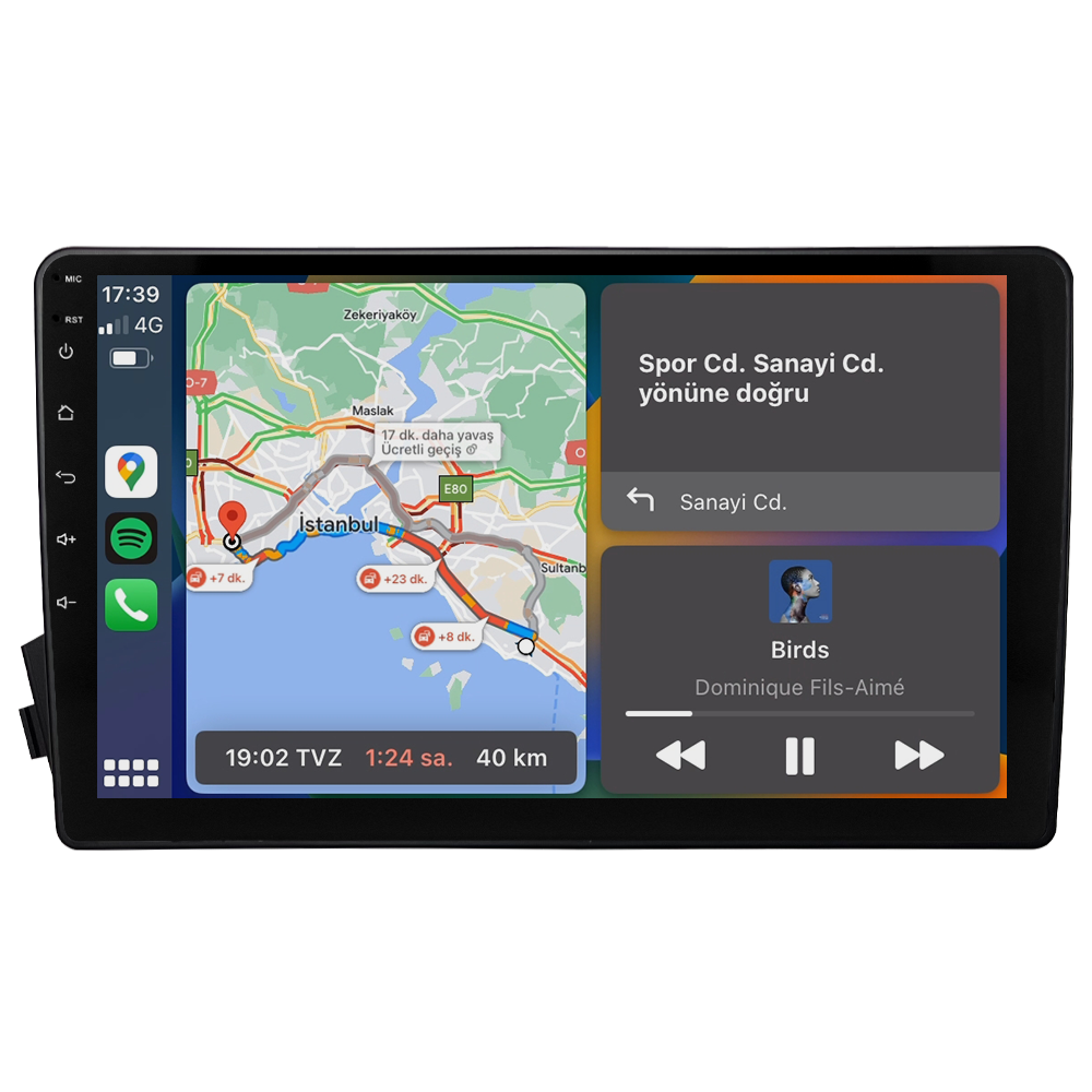 Ssangyong Kyron Android Multimedya Sistemi (2008-2013) CRV-4500XDA