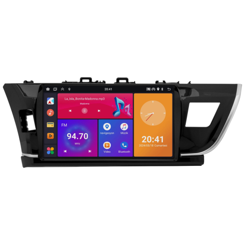 Toyota Corolla Android Multimedya Sistemi (2013-2015) CRV4550XP