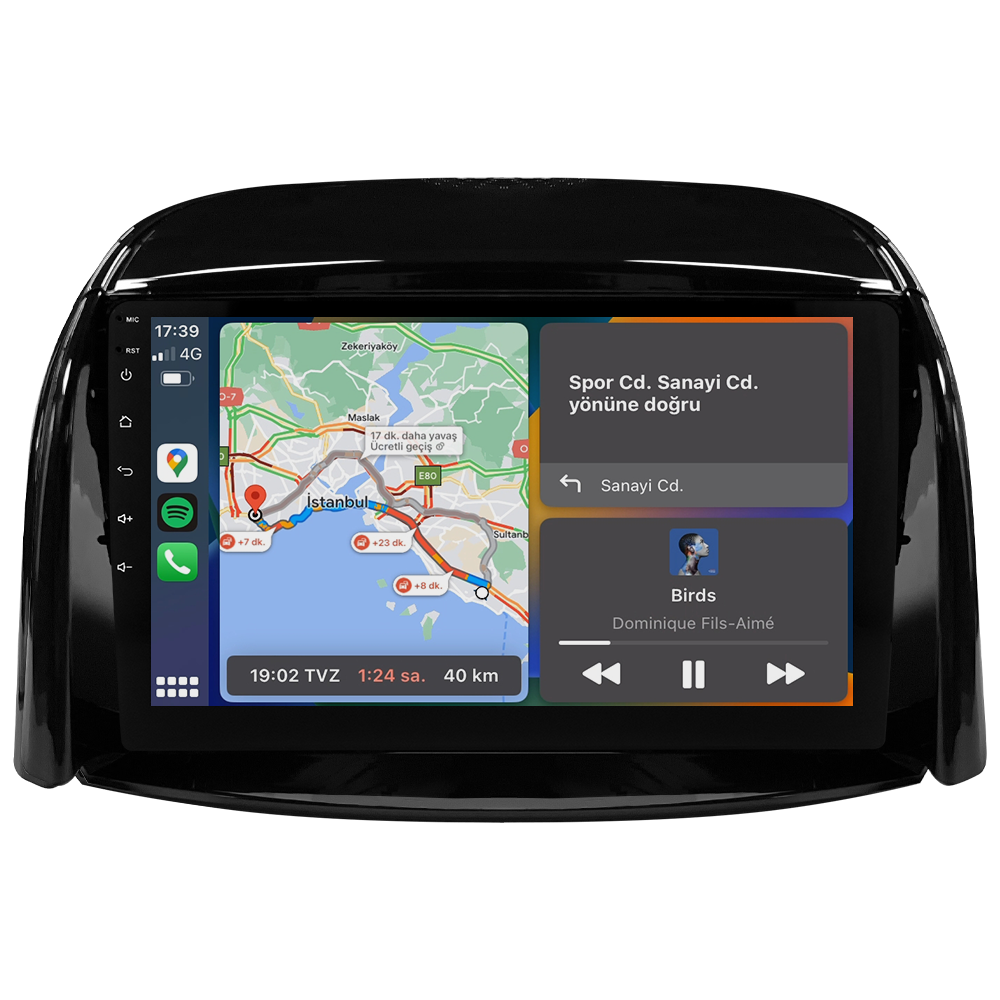 Renault Kaleos Android Multimedya Sistemi (2010) CRV-4815XD