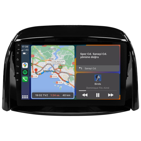 Renault Kaleos Android Multimedya Sistemi (2010) CRV-4815XD