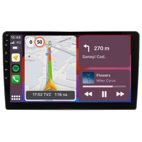 Toyota Avensis Android Multimedya Sistemi (2002-2008) CRV4553XP