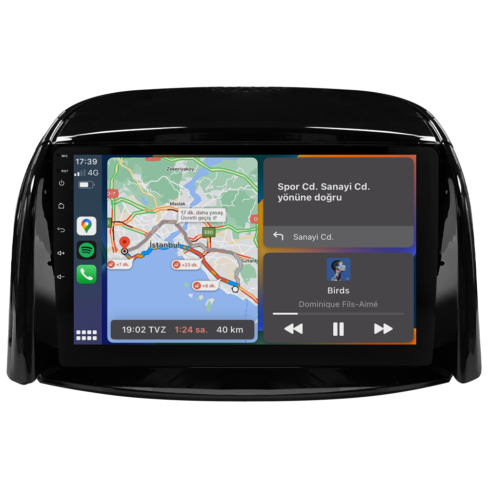 Renault Kaleos Android Multimedya Sistemi (2010) CRV-4815XDA