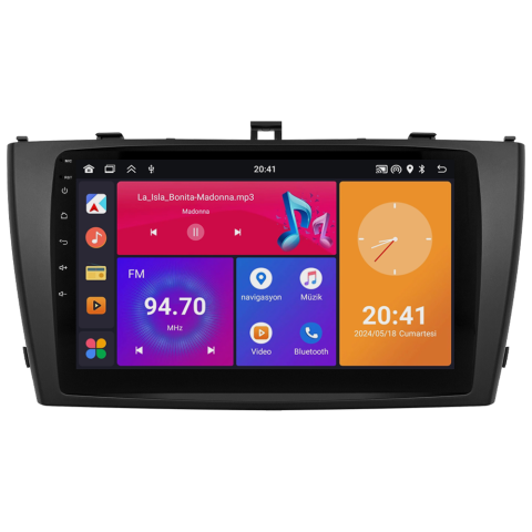 Toyota Avensis Android Multimedya Sistemi (2010-2014) CRV4554XP