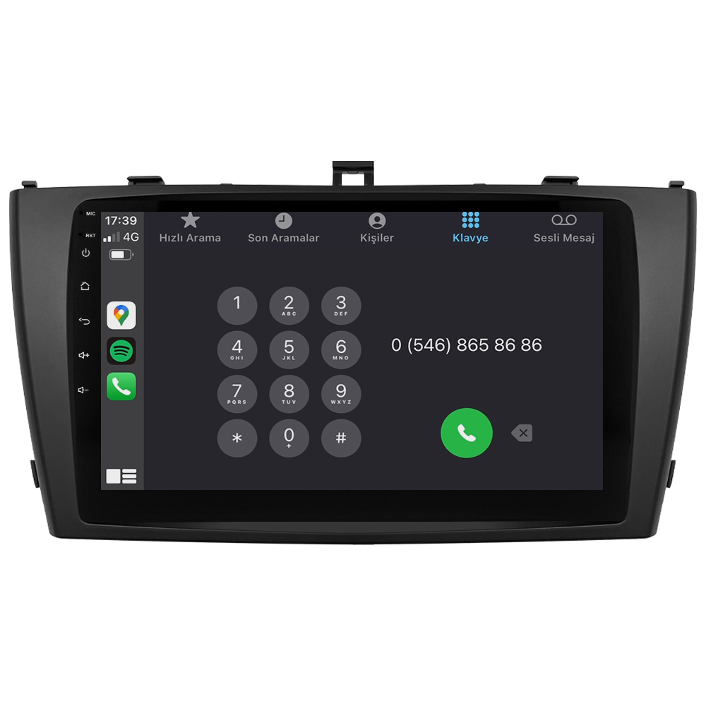 Toyota Avensis Android Multimedya Sistemi (2010-2014) CRV4554XP