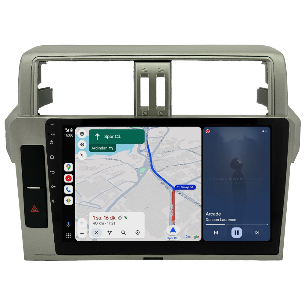 Toyota Prado Android Multimedya Sistemi (2014-2019) CRV4555XP