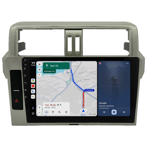 Toyota Prado Android Multimedya Sistemi (2014-2019) CRV4555XP