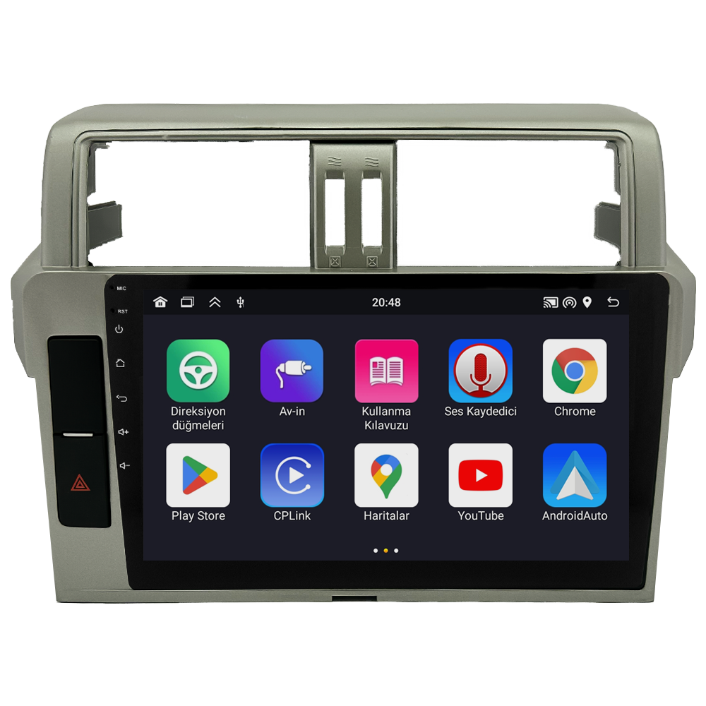 Toyota Prado Android Multimedya Sistemi (2014-2019) CRV4555XP