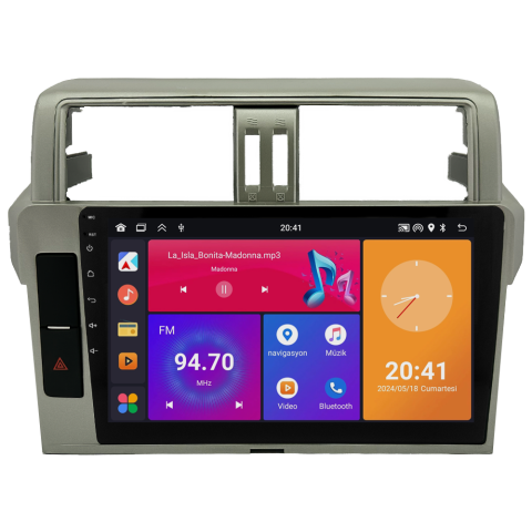 Toyota Prado Android Multimedya Sistemi (2014-2019) CRV4555XP