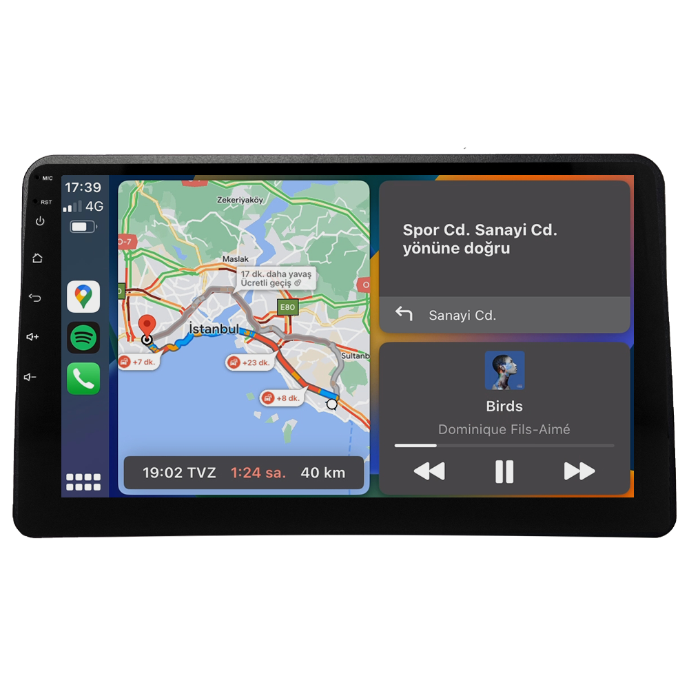 Fiat Panda Android Multimedya Sistemi (2003-2012) CRV-4760XD