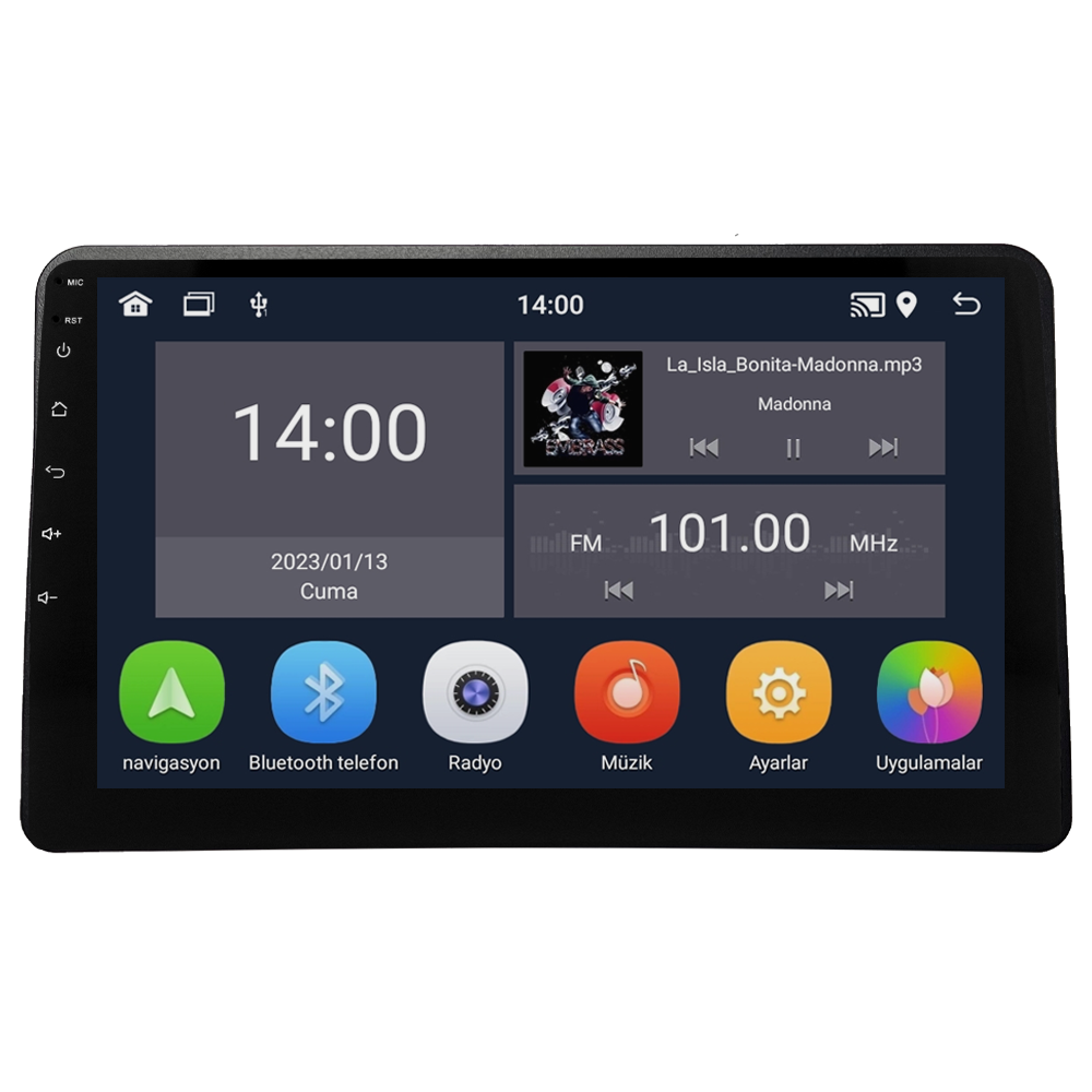Fiat Panda Android Multimedya Sistemi (2003-2012) CRV-4760XD