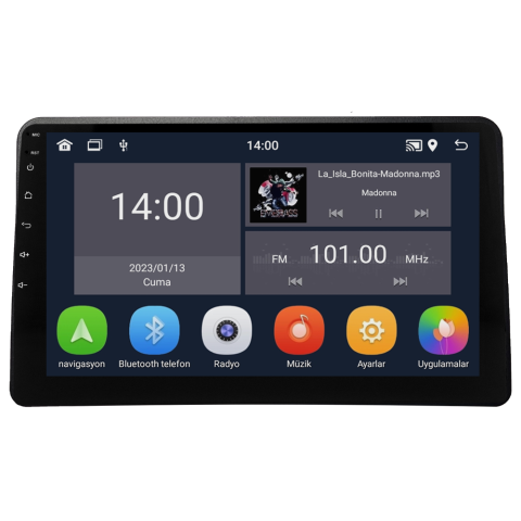 Fiat Panda Android Multimedya Sistemi (2003-2012) CRV-4760XD