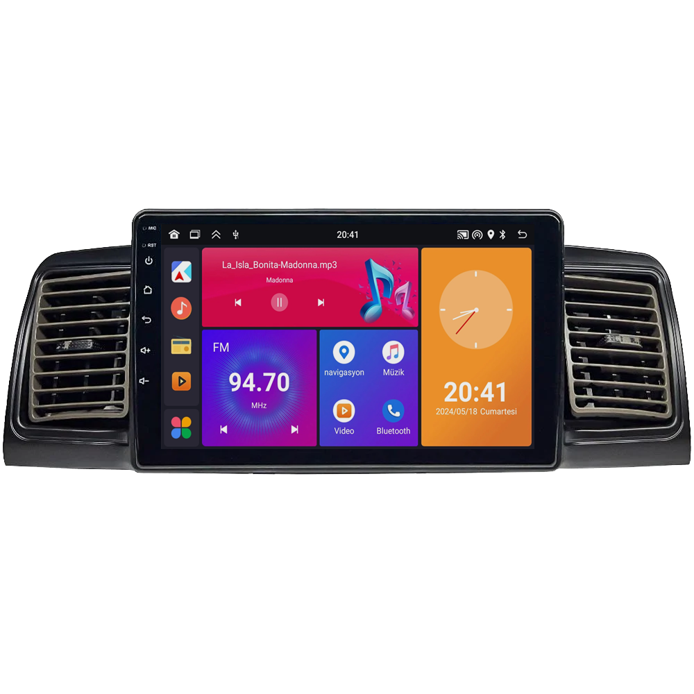 Toyota Corolla Android Multimedya Sistemi (2002-2006) CRV4558XP