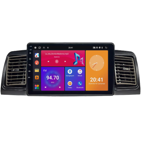 Toyota Corolla Android Multimedya Sistemi (2002-2006) CRV4558XP