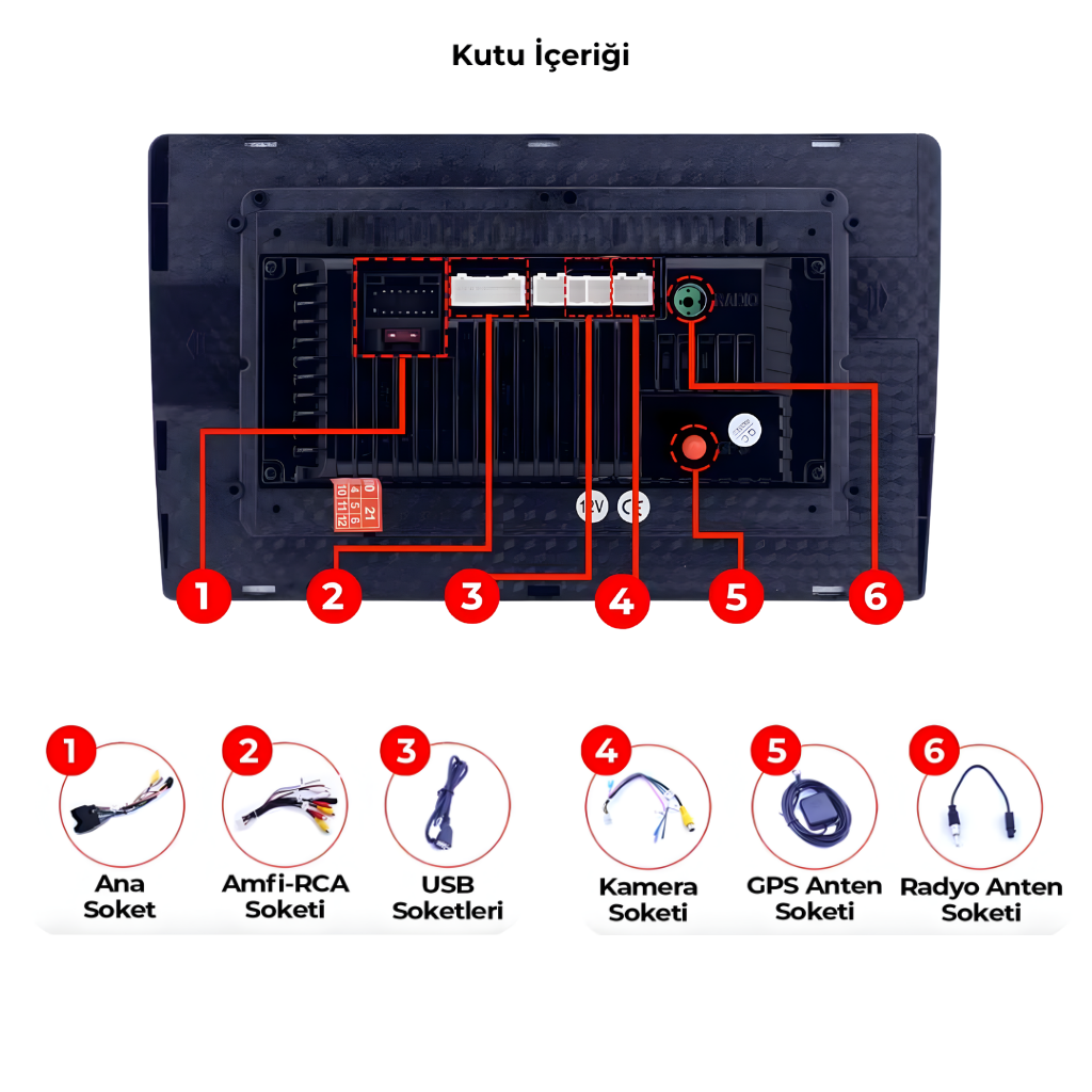 Toyota Corolla Android Multimedya Sistemi (2002-2006) CRV4558XP