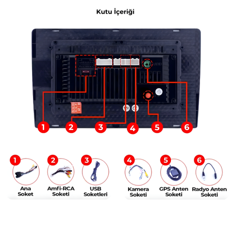 Toyota Corolla Android Multimedya Sistemi (2002-2006) CRV4558XP