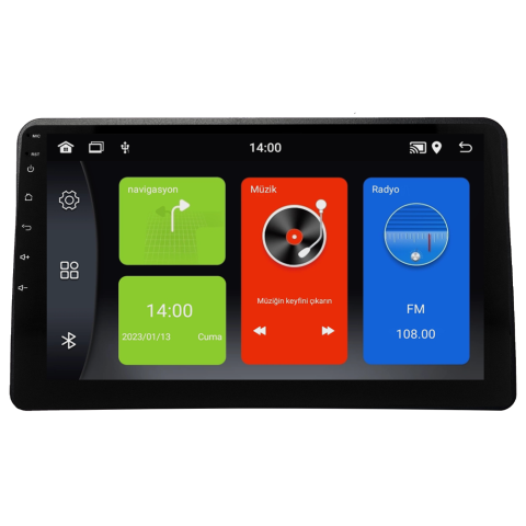 Fiat Panda Android Multimedya Sistemi (2003-2012) CRV-4760XDA