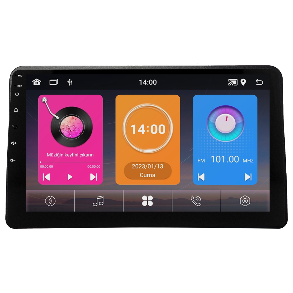 Fiat Panda Android Multimedya Sistemi (2003-2012) CRV-4760XAA