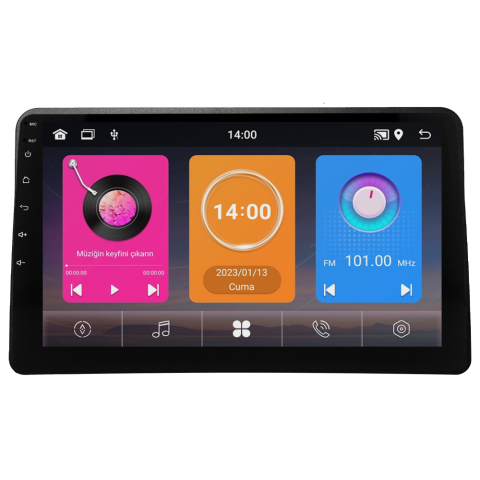 Fiat Panda Android Multimedya Sistemi (2003-2012) CRV-4760XAA