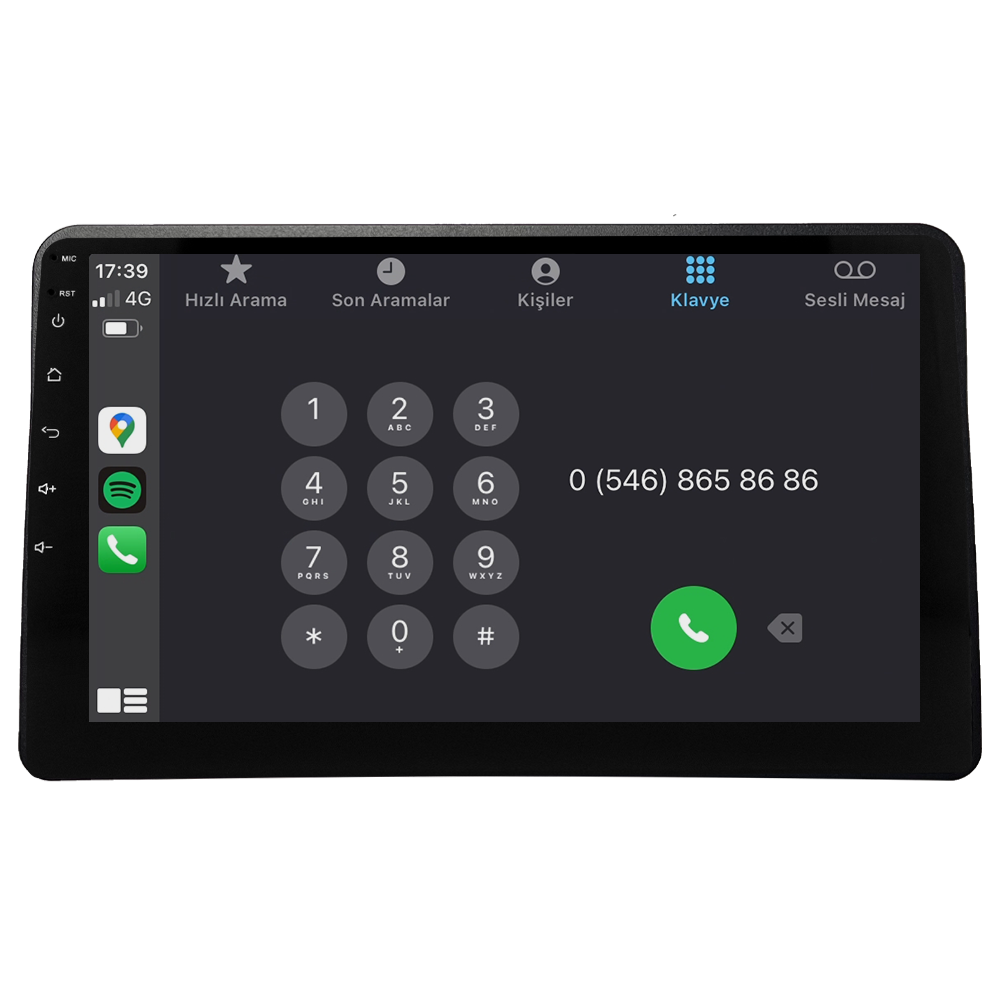 Fiat Panda Android Multimedya Sistemi (2003-2012) CRV4760XP