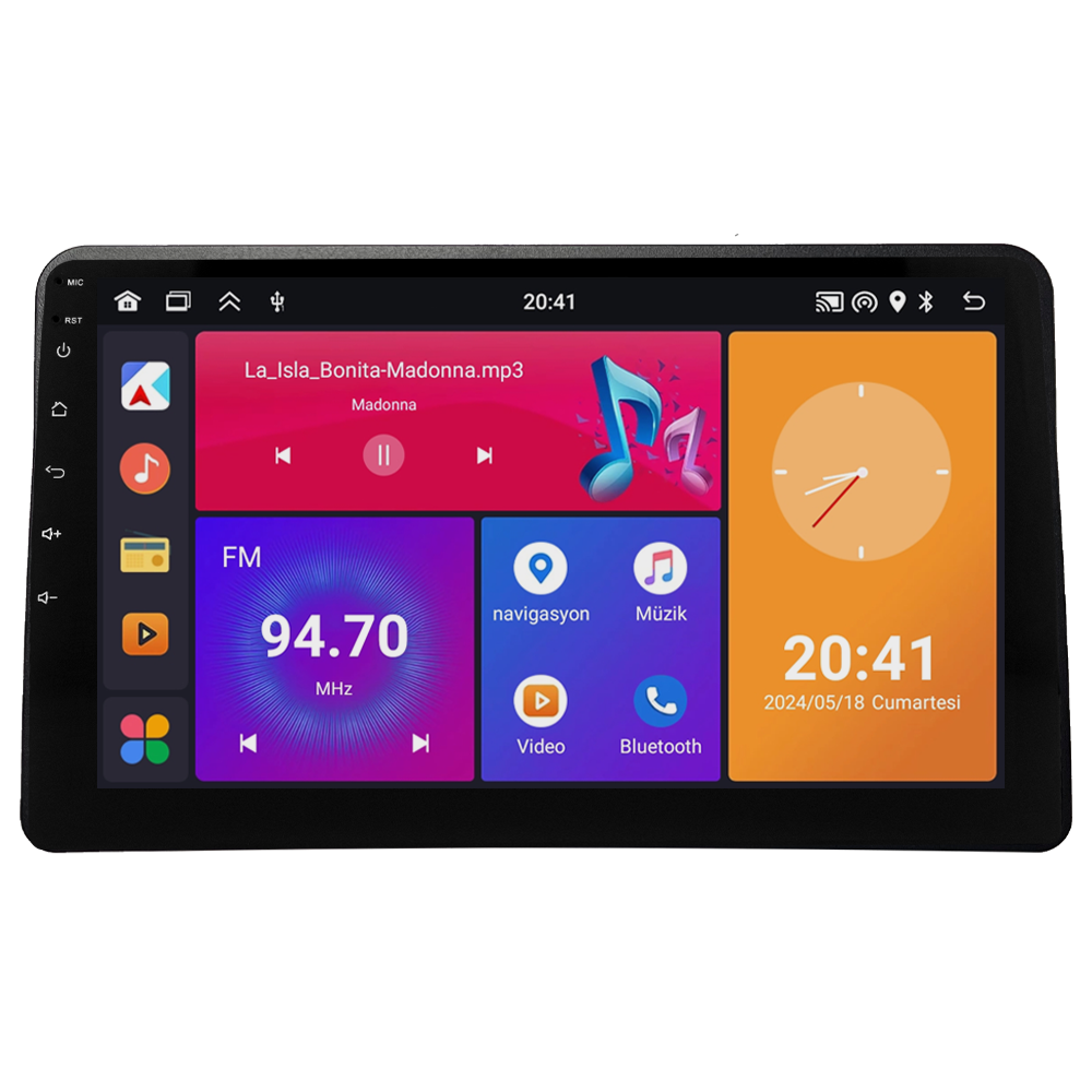 Fiat Panda Android Multimedya Sistemi (2003-2012) CRV4760XP