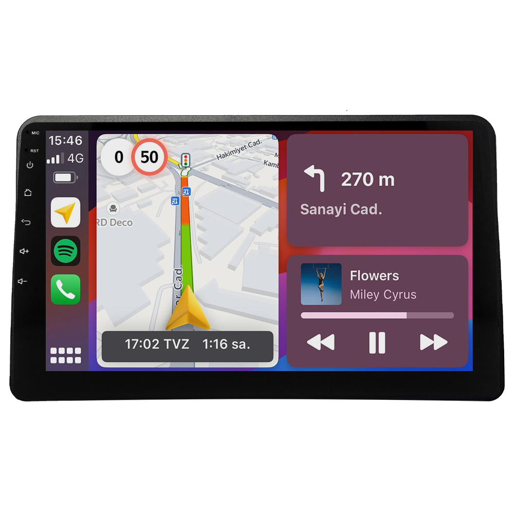 Fiat Panda Android Multimedya Sistemi (2003-2012) CRV4760XP