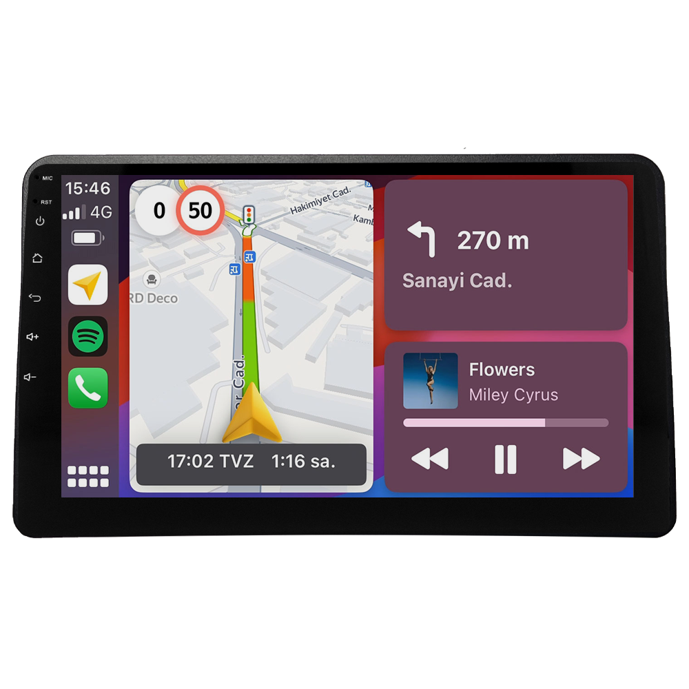 Fiat Panda Android Multimedya Sistemi (2003-2012) CRV4760XP