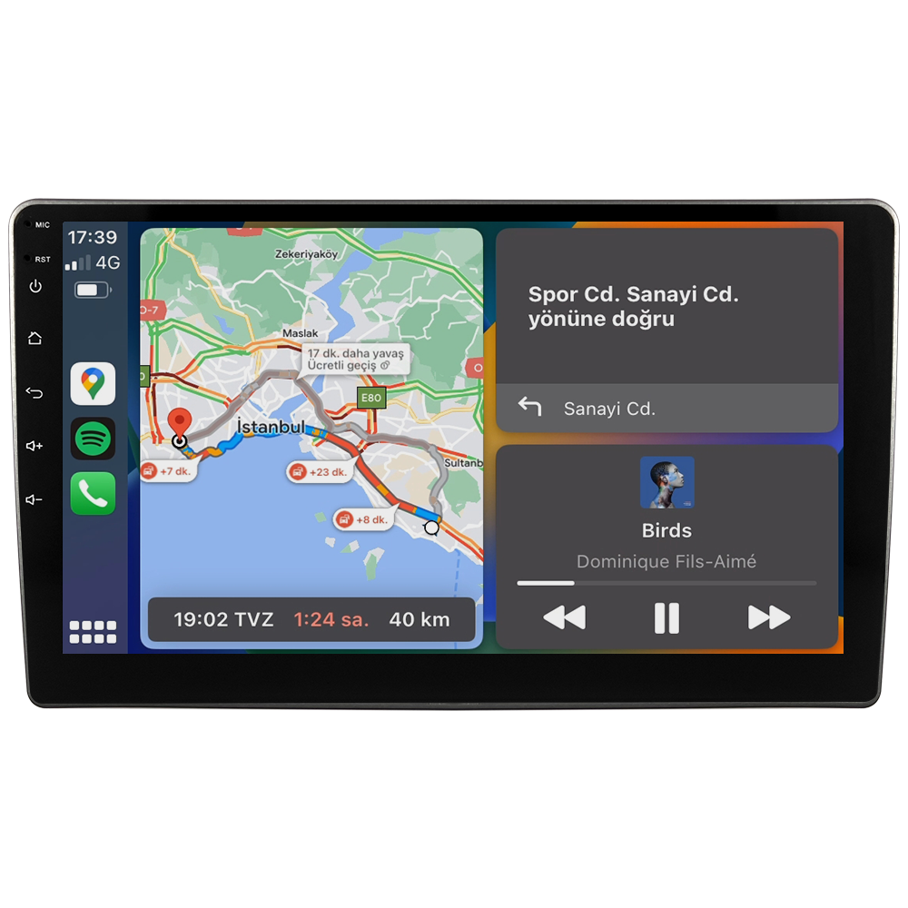 Alfa Romeo Mito Android Multimedya Sistemi (2008-2012) CRV-4817X
