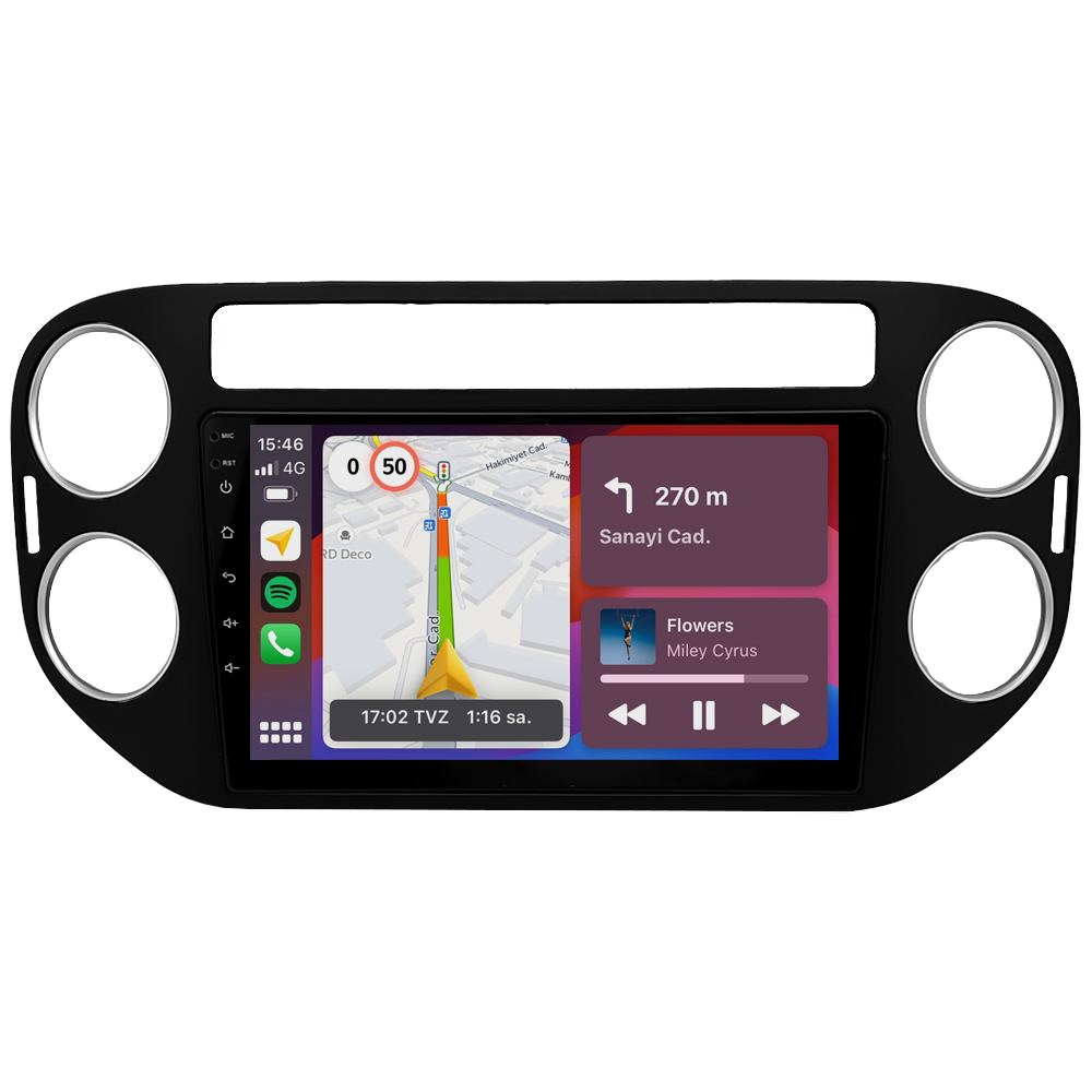 Volkswagen Tiguan Android Multimedya Sistemi (2008-2016) CRV4581XP