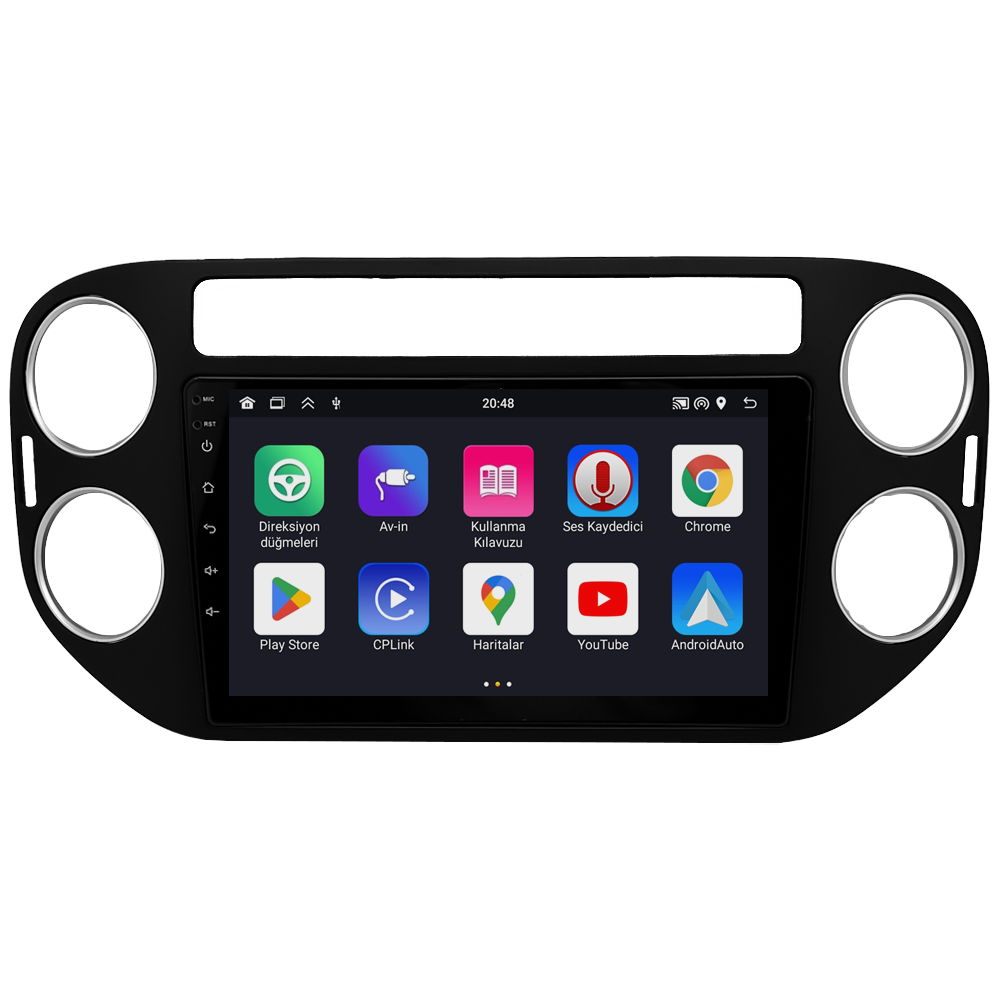 Volkswagen Tiguan Android Multimedya Sistemi (2008-2016) CRV4581XP