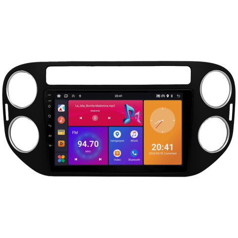Volkswagen Tiguan Android Multimedya Sistemi (2008-2016) CRV4581XP