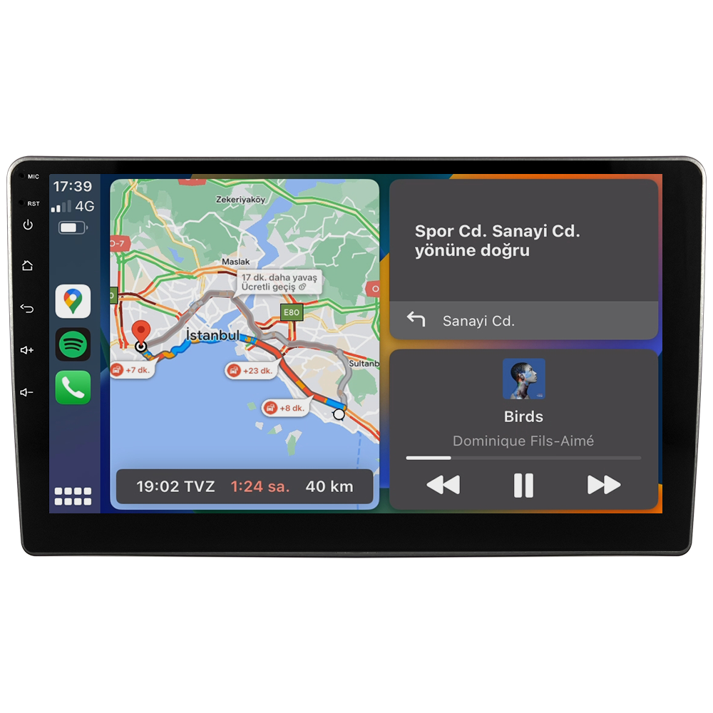 Alfa Romeo Mito Android Multimedya Sistemi (2008-2012) CRV-4817XAA