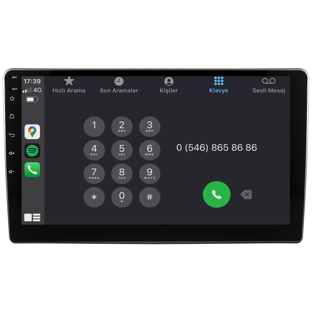 Alfa Romeo Mito Android Multimedya Sistemi (2008-2012) CRV4817XP