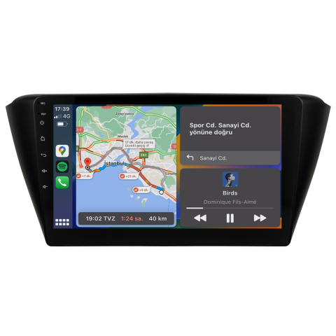 Skoda Fabia Android Multimedya Sistemi (2014-2018) CRV-4818X