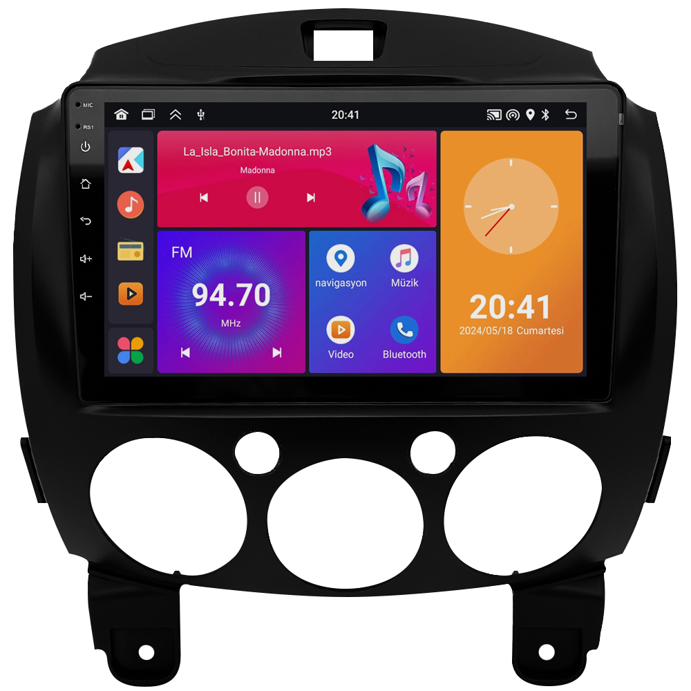 Mazda 2 Android Multimedya Sistemi (2008-2011) CRV4594XP