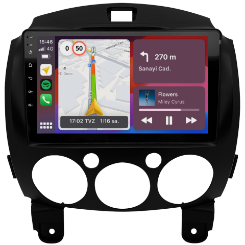 Mazda 2 Android Multimedya Sistemi (2008-2011) CRV4594XP