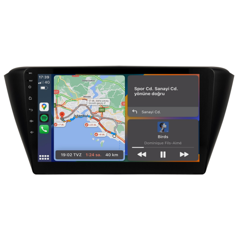 Skoda Fabia Android Multimedya Sistemi (2014-2018) CRV-4818XDA