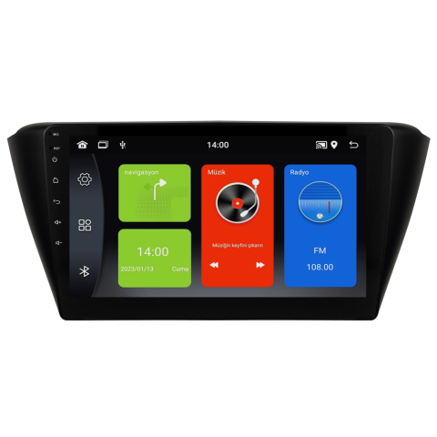 Skoda Fabia Android Multimedya Sistemi (2014-2018) CRV-4818XDA