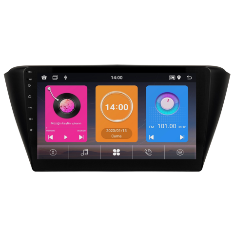 Skoda Fabia Android Multimedya Sistemi (20014-2018) CRV-4818XAA