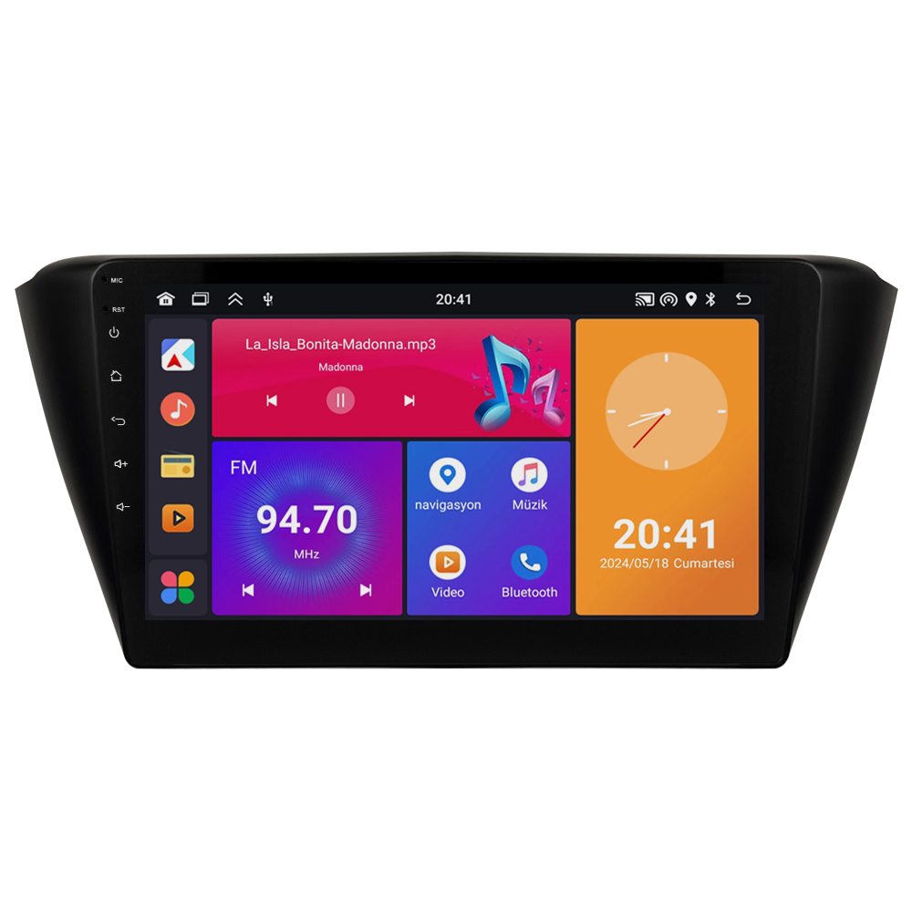 Skoda Fabia Android Multimedya Sistemi (20014-2018) CRV4818XP