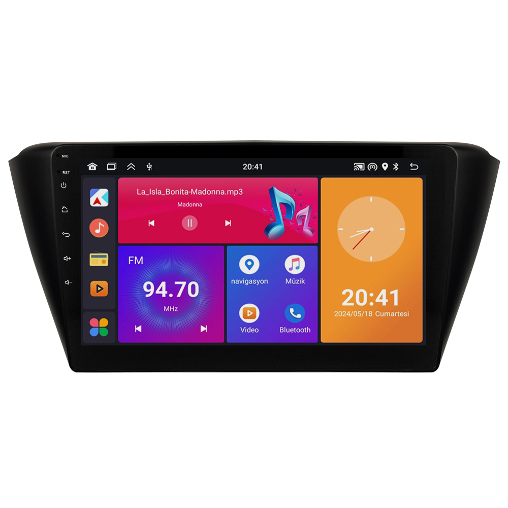 Skoda Fabia Android Multimedya Sistemi (20014-2018) CRV4818XP
