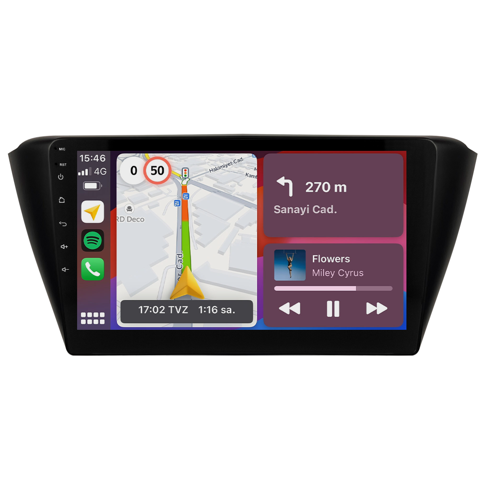 Skoda Fabia Android Multimedya Sistemi (20014-2018) CRV4818XP