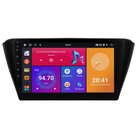 Skoda Fabia Android Multimedya Sistemi (20014-2018) CRV4818XP