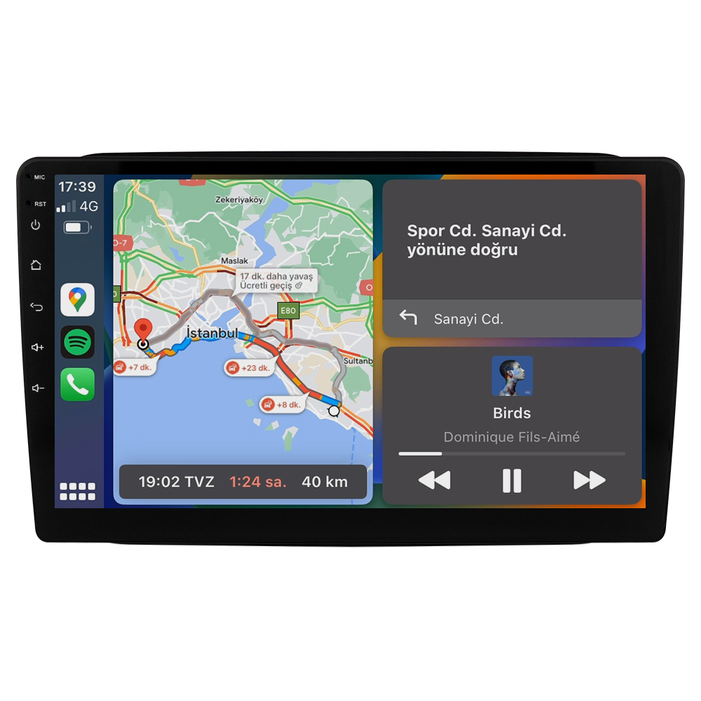 Skoda Fabia Android Multimedya Sistemi (2007-2014) CRV-4819XD