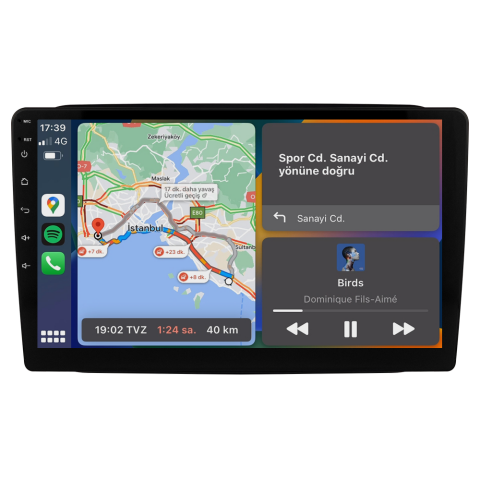 Skoda Fabia Android Multimedya Sistemi (2007-2014) CRV-4819XD