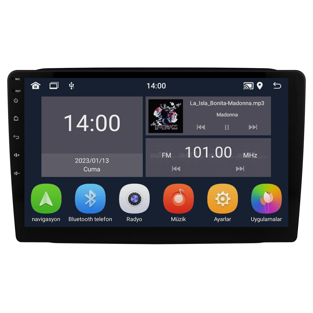 Skoda Fabia Android Multimedya Sistemi (2007-2014) CRV-4819XD