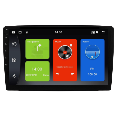 Skoda Fabia Android Multimedya Sistemi (2007-2014) CRV-4819XDA