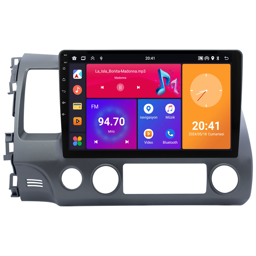 Honda Civic FD6 Android Multimedya Sistemi (2007-2012) CRV4145XP